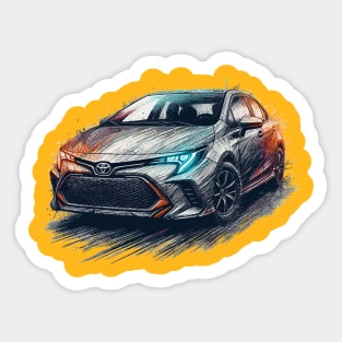 Toyota Corolla Sticker